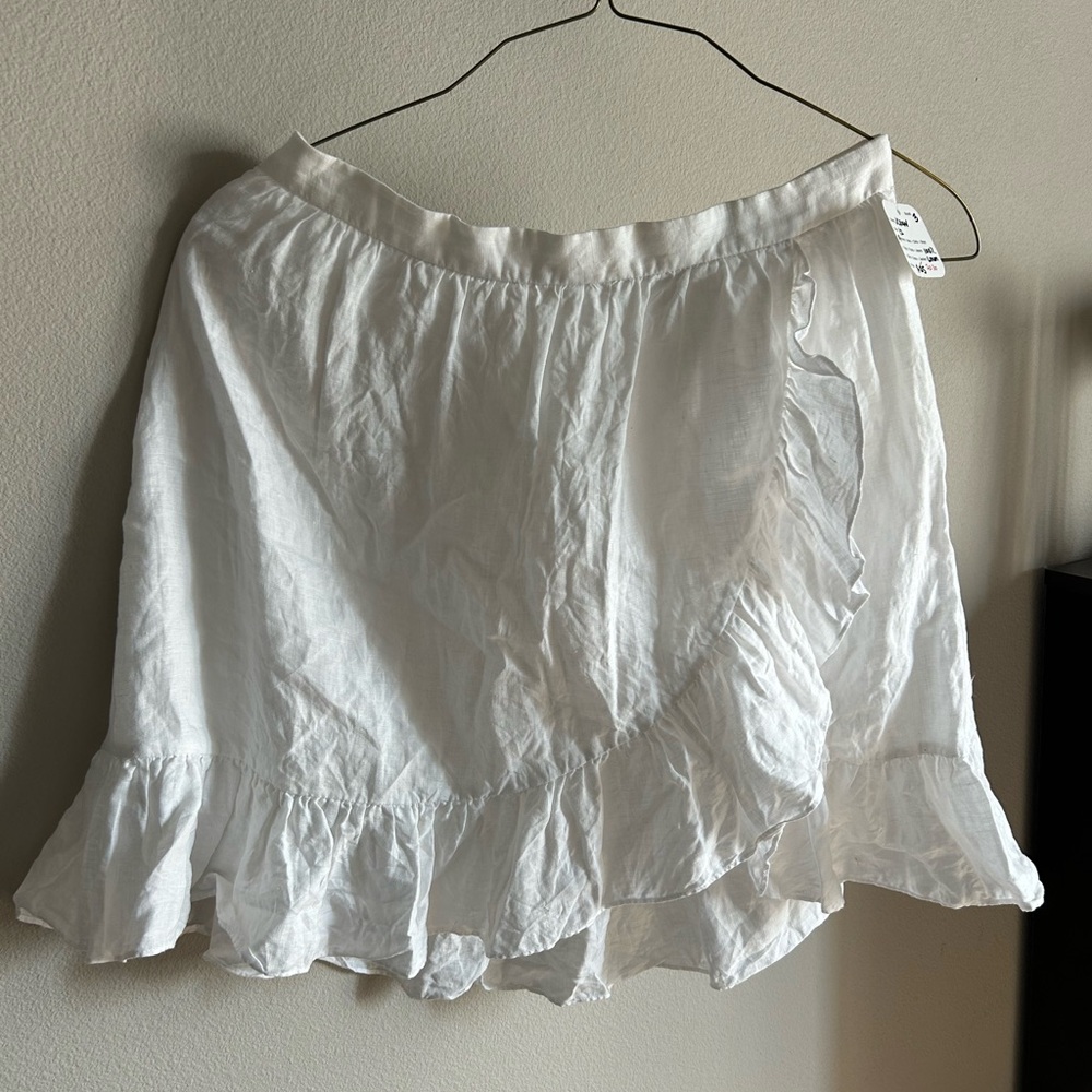 J. Crew 100% Linen Skirt